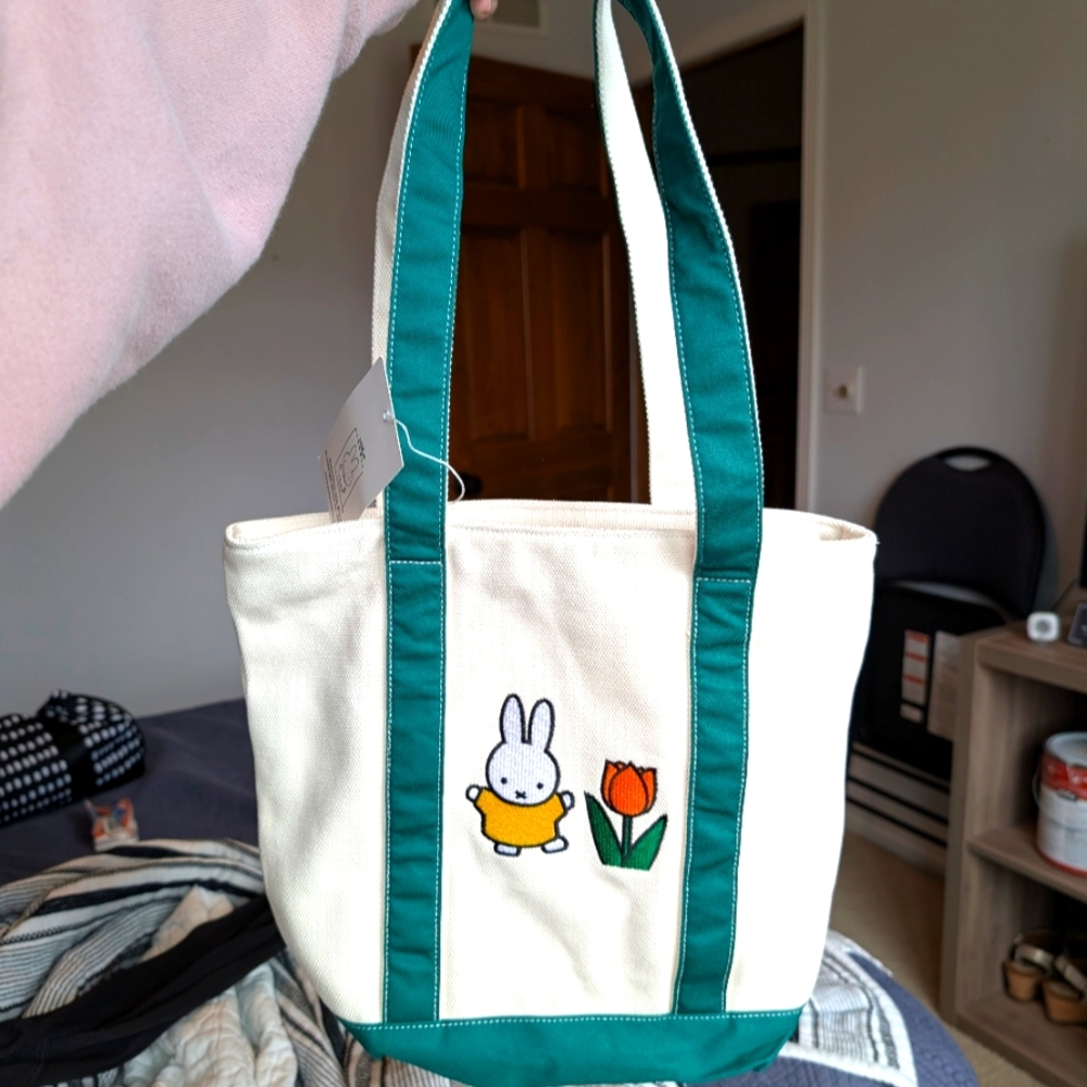 Just Peachy X Miffy Market Tote Bag